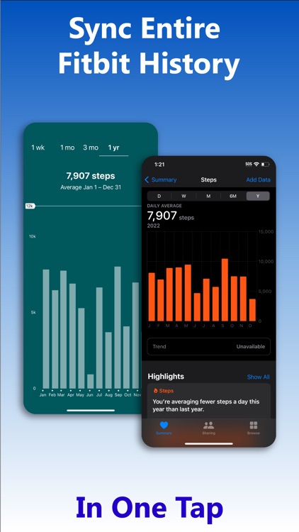 Fitbit to Apple Health Sync