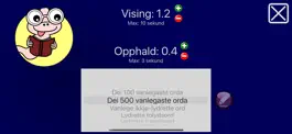 Game screenshot Nynorsk lesing apk