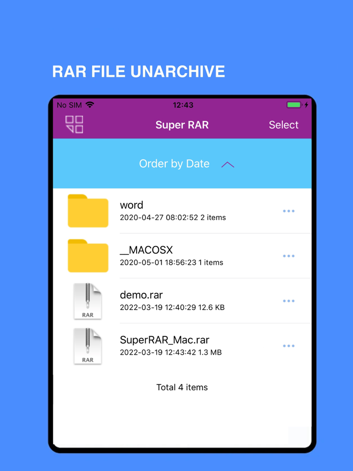 RAR File Fast Extractor