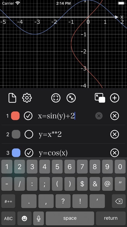 Graph Calc Plus screenshot-4