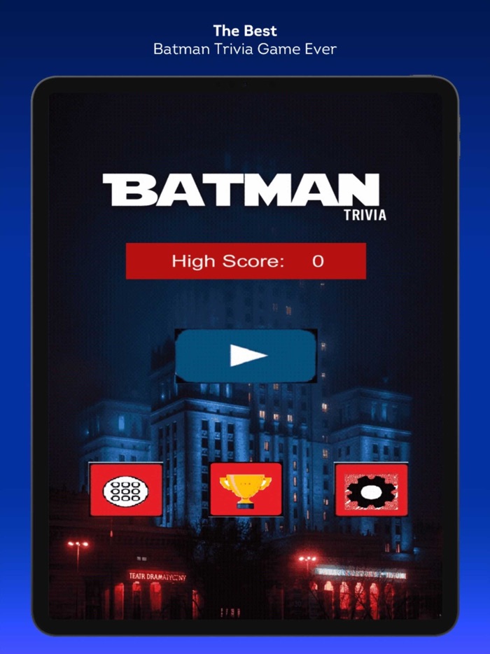 Batman Trivia Challenge