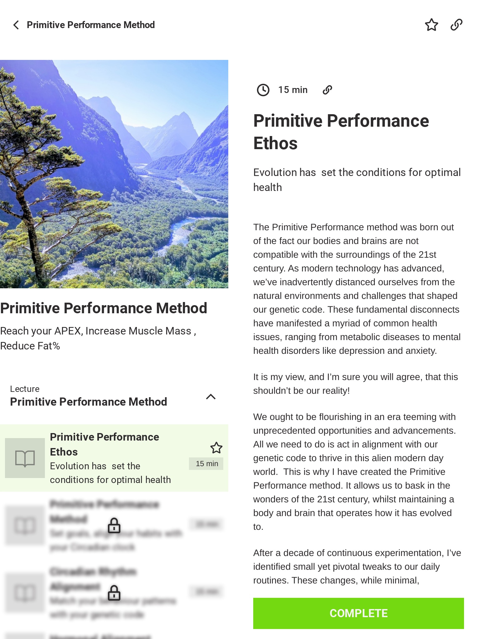 Primitive Performance screenshot 3