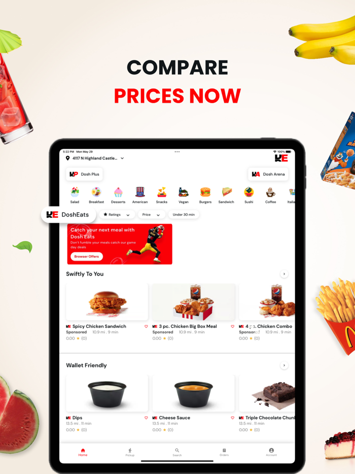 Dosh Eats - Food Delivery