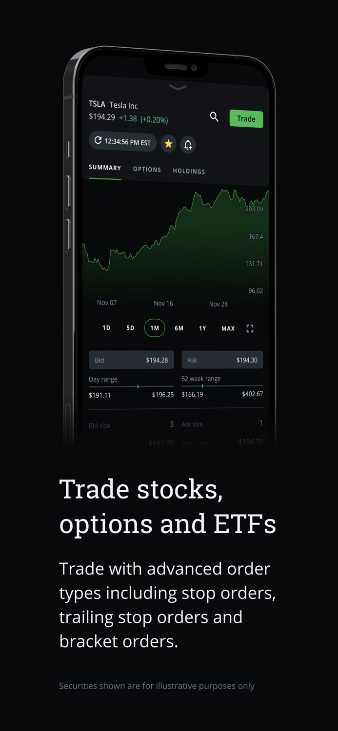 Questrade Edge Mobile