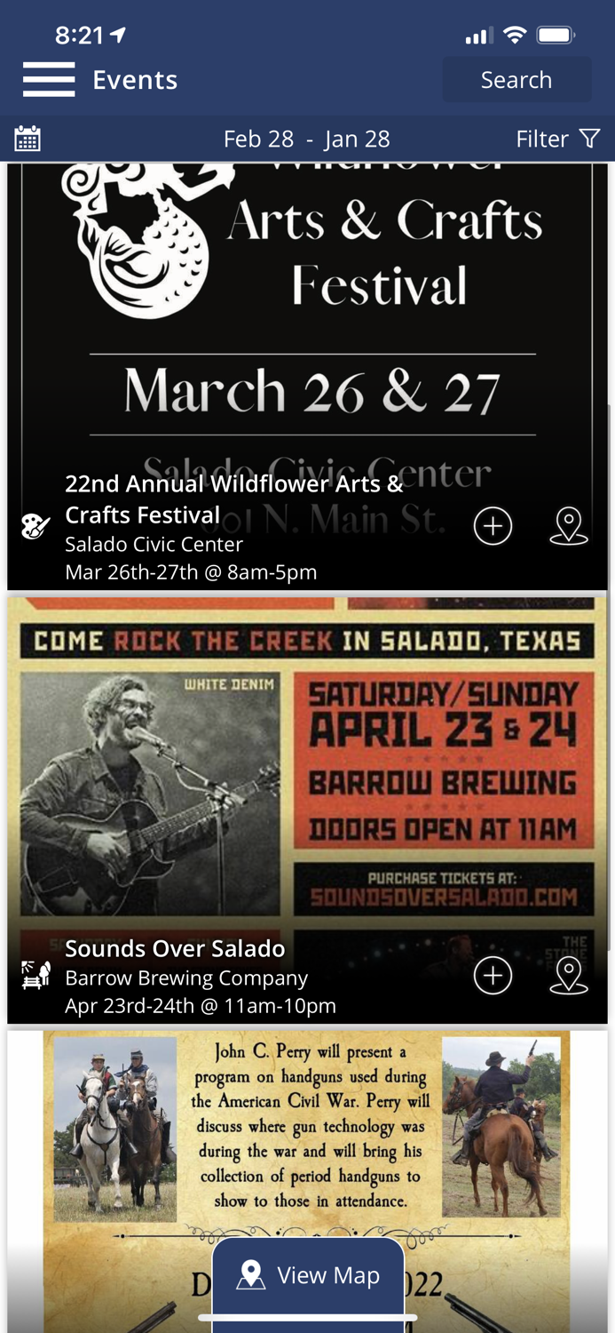 Visit Salado Texas