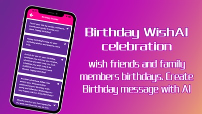 Screenshot #3 pour BirthdayWishAI
