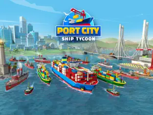 Screenshot 1 Port City: Ship Sim Tycoon iphone