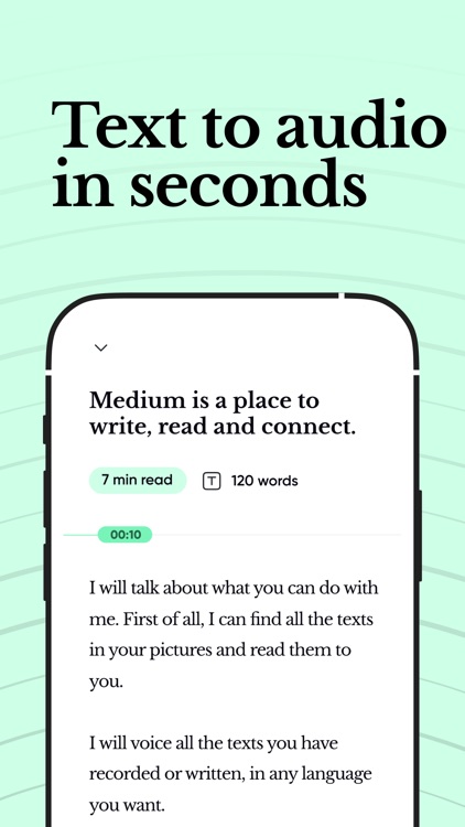 Speechly - text to speech