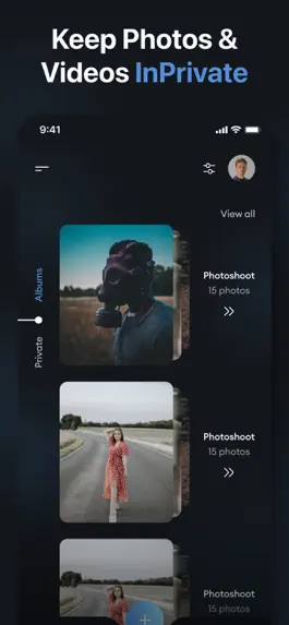Game screenshot InPrivate: Private Photo Vault apk