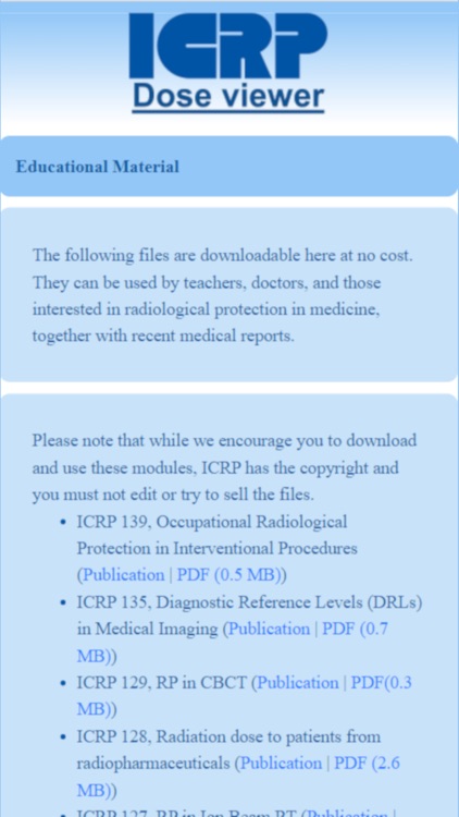 ICRP Dose Viewer screenshot-4