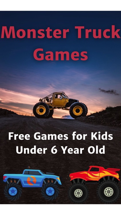 Monster Truck Games For Kids!