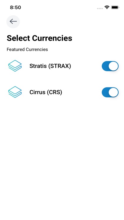 Stratis Wallet