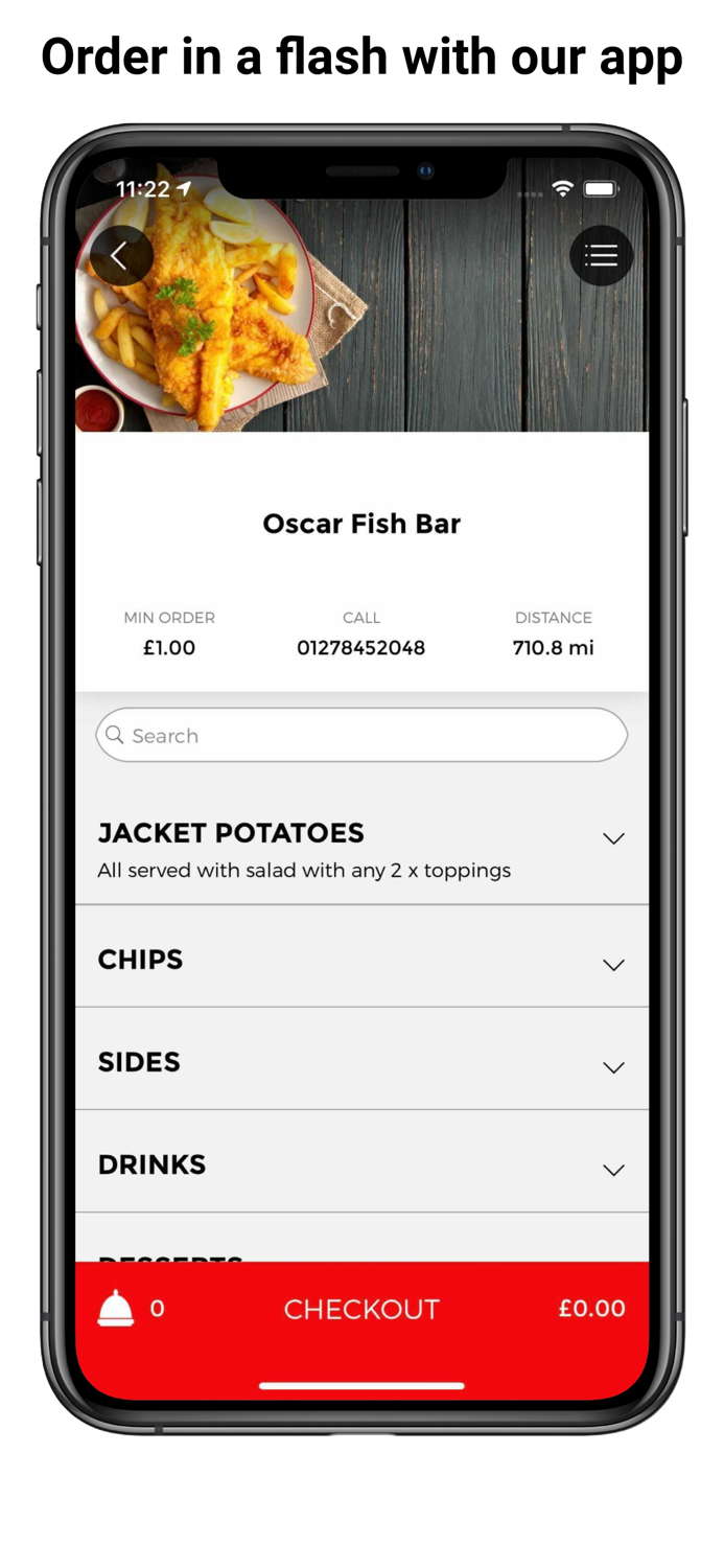 Oscar Fish Bar, Bridgwater