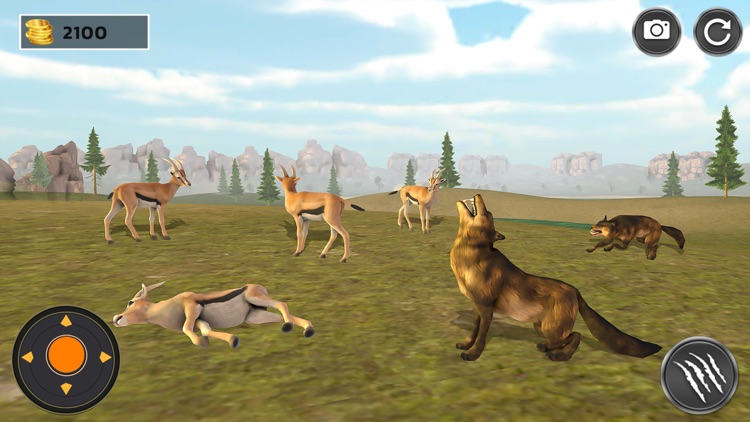 Wild Wolf Simulator 3D Games screenshot-3