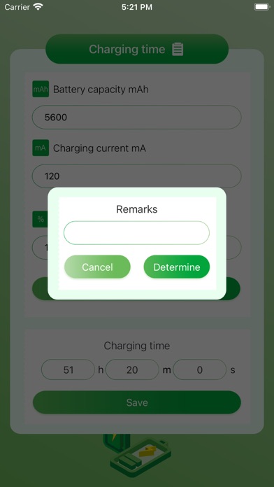 Screenshot #3 pour Charging time calculation-use