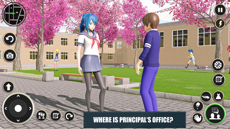 Girls School Life Anime Game