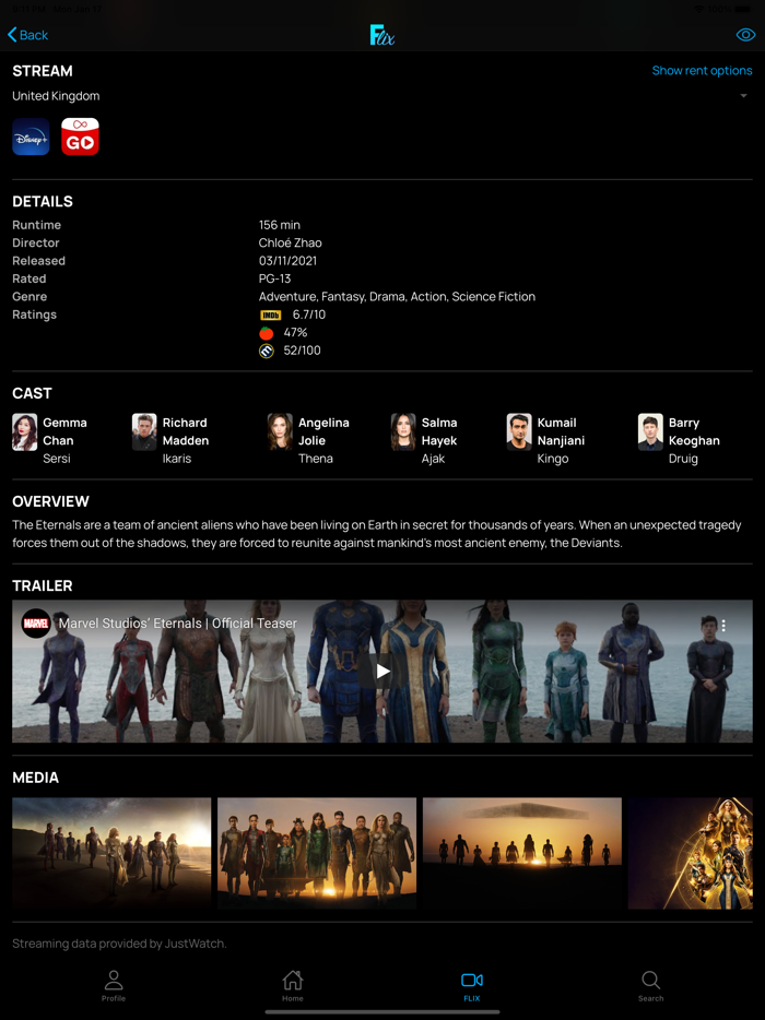 FLIX - Movies and TV