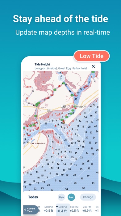 Wavve Boating: Easy Marine GPS Screenshot