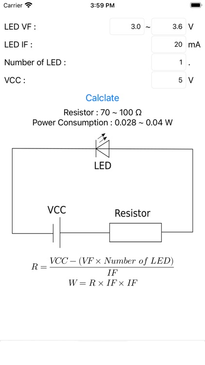 LED Calc.