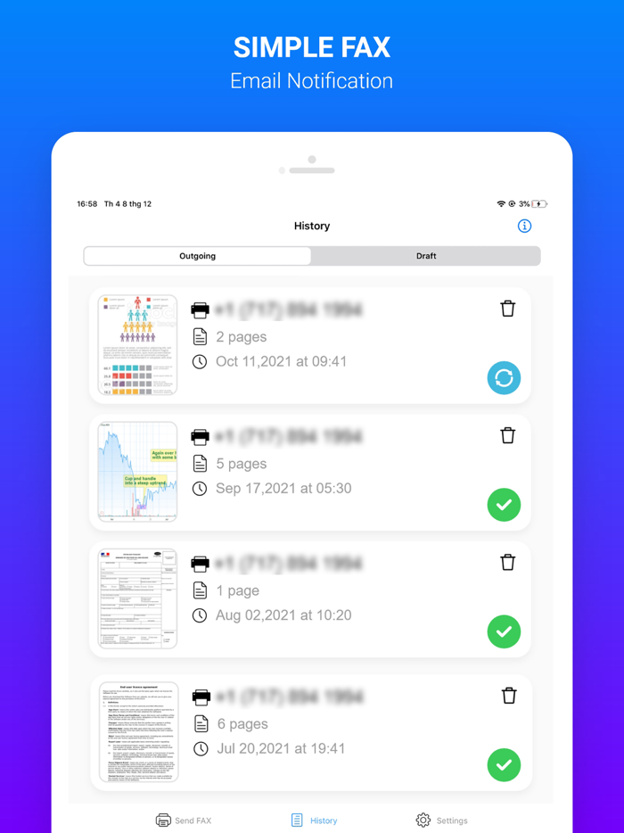 FAX - Simple Fax App