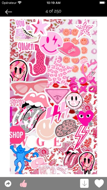 vsco pink wallpaper stars and glitter  Preppy wallpaper Iphone background  wallpaper Wallpaper iphone cute
