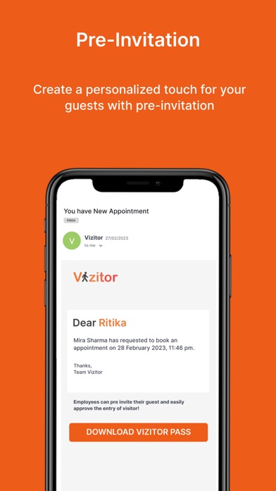 Vizitor - Visitor management screenshot 4