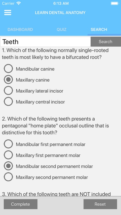 Learn Dental Anatomy screenshot-7