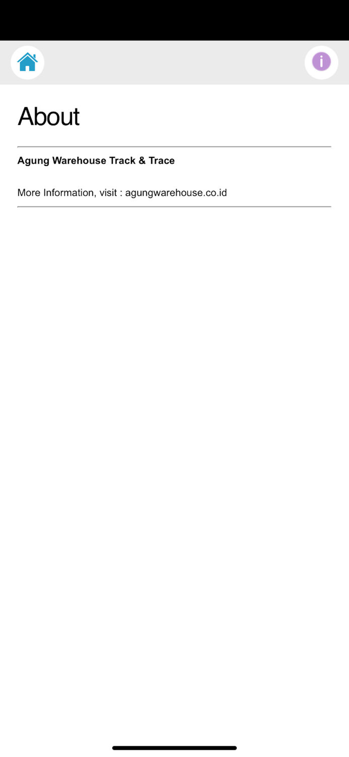 AgungWarehouse Track  Trace