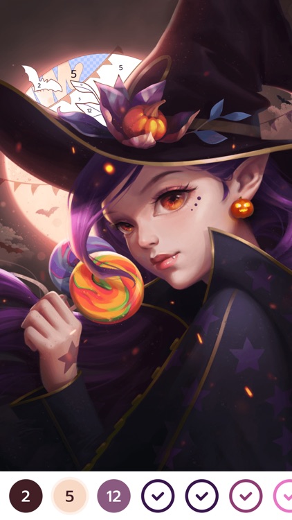 Colorswipes - Color by number