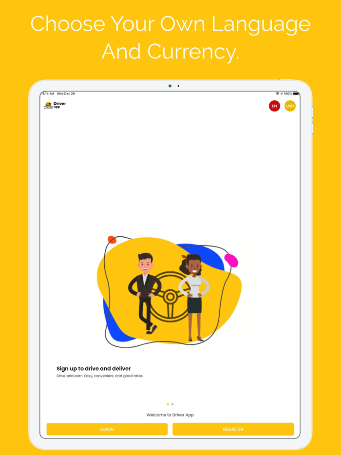 Tchops Driver – Drive and Earn