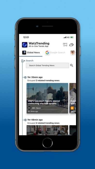 Screenshot #1 pour WatzTrending