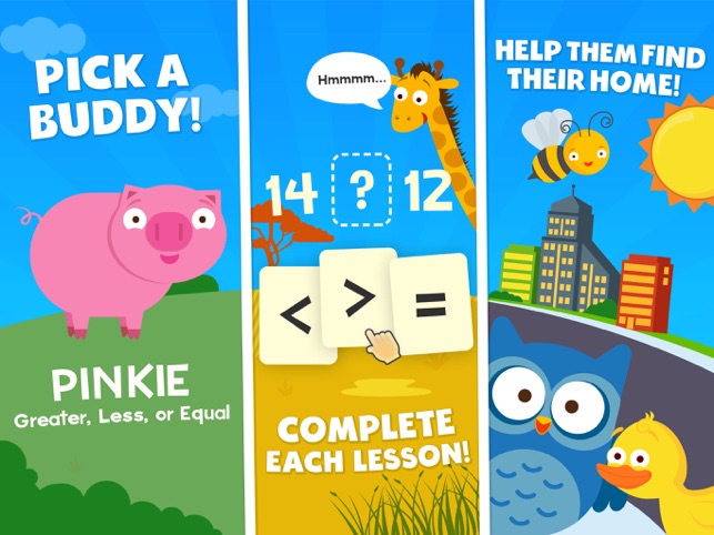 Animal Math Games Kids Math