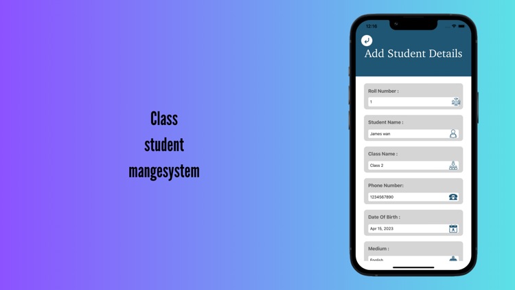 Classstudentmangesystem