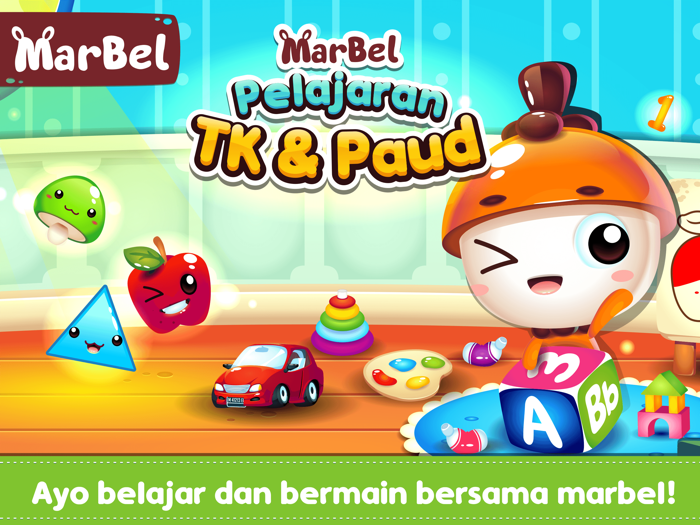 Marbel Pelajaran TK dan Paud