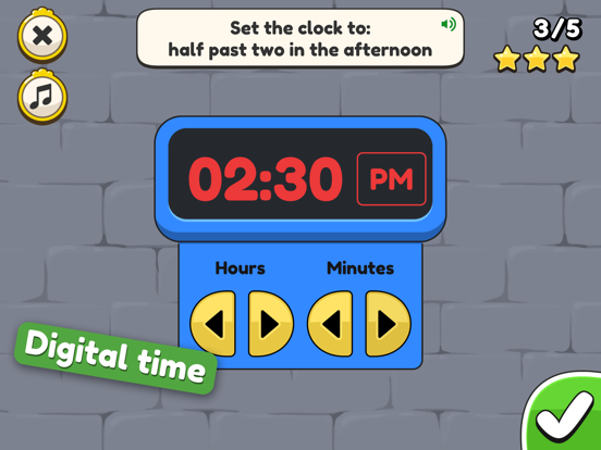 King of Math: Telling Time screenshot 3
