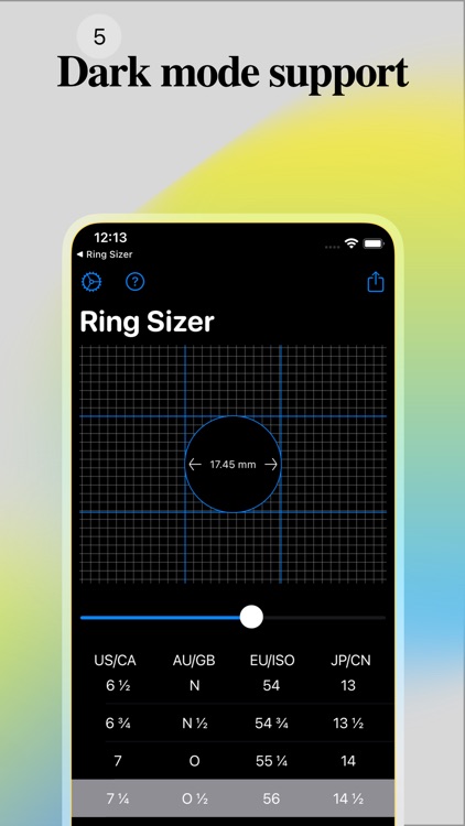 Ring Size Calculator & Chart screenshot-4