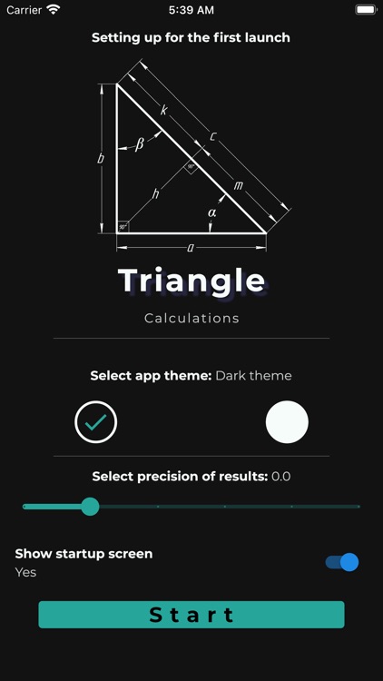 Triangle Angles Calculator