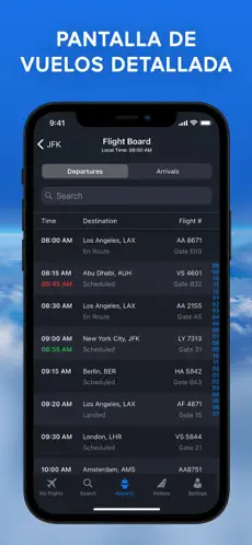 Imágen 5 Vuelos en vivo. iphone