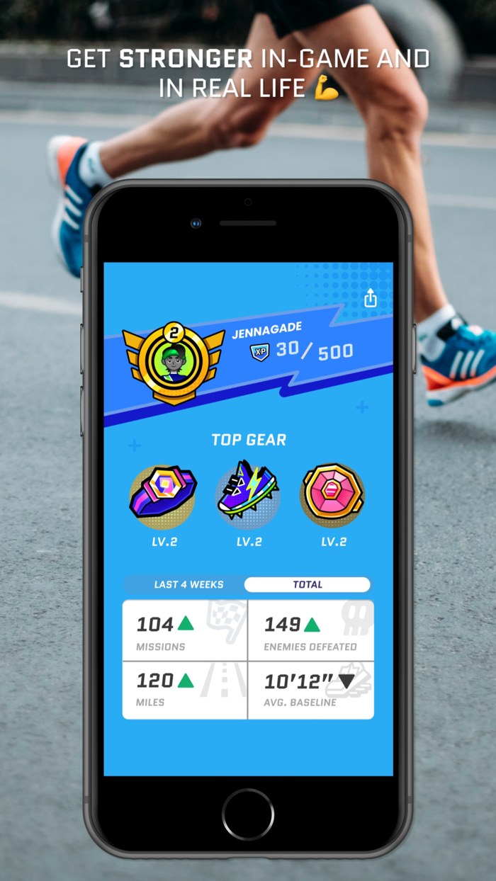 Run Legends Co-op Fitness RPG