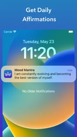 Game screenshot Mood Mantra Self Affirmations apk