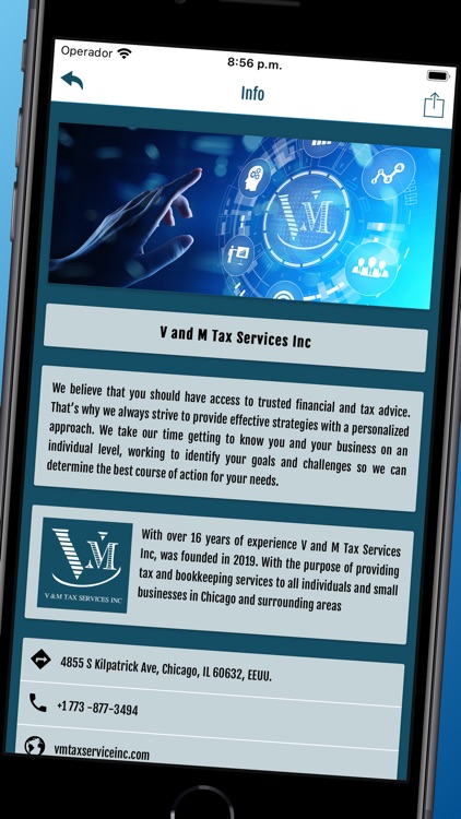 V and M Tax Services Inc