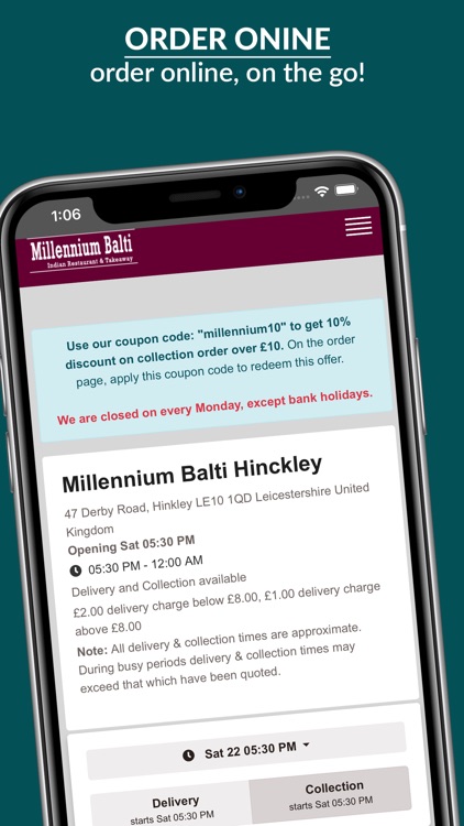 Millennium Balti Hinckley