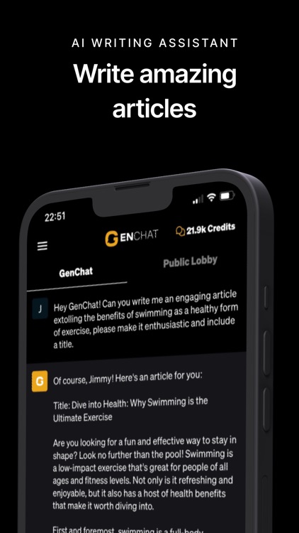 GenChat - Powerful AI Chatbot screenshot-5