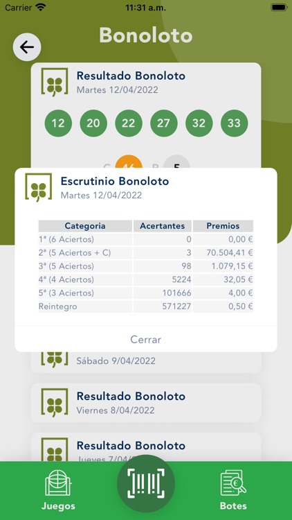 Buscar Lotería screenshot-5