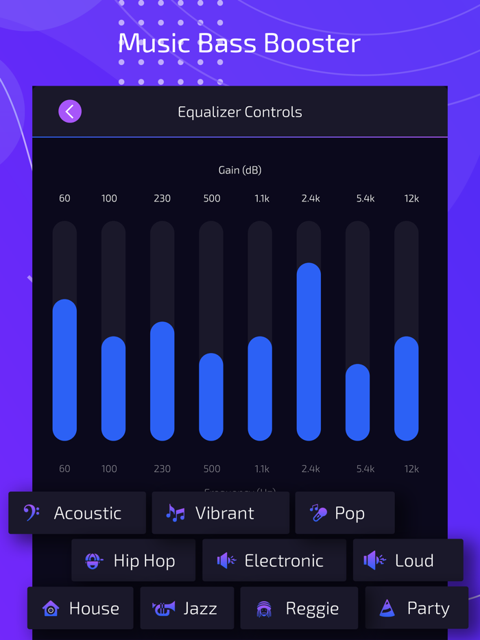 Bass Booster Volume Equalizer