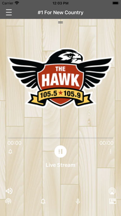 How to cancel & delete KTHK/The Hawk/105.5 & 105.9 FM from iphone & ipad 1