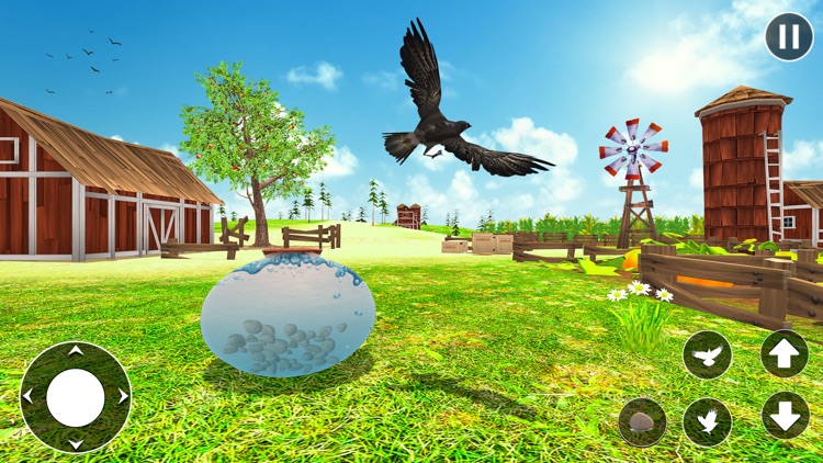 Amazing Crow Sim Bird Games screenshot-5