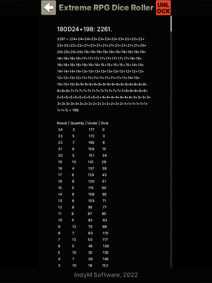 Extreme RPG Dice Roller