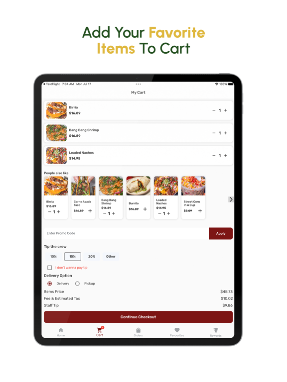 Screenshot #5 pour TalkinTacos FoodTruck