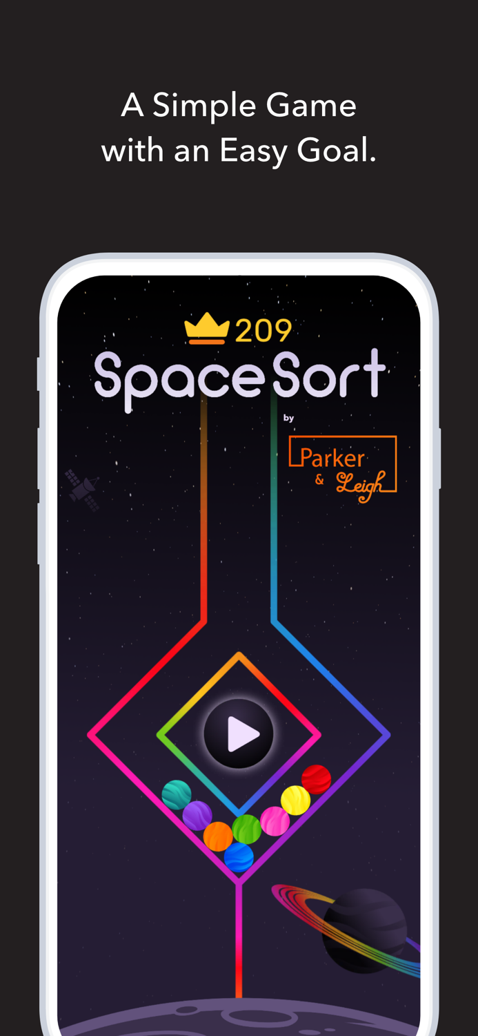 SpaceSort by Parker and Leigh